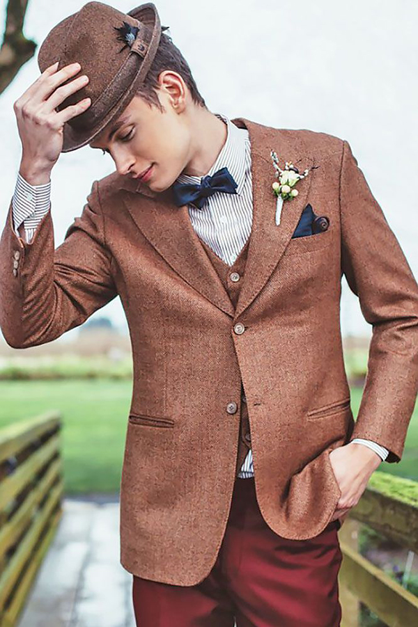sposo matrimonio vintage